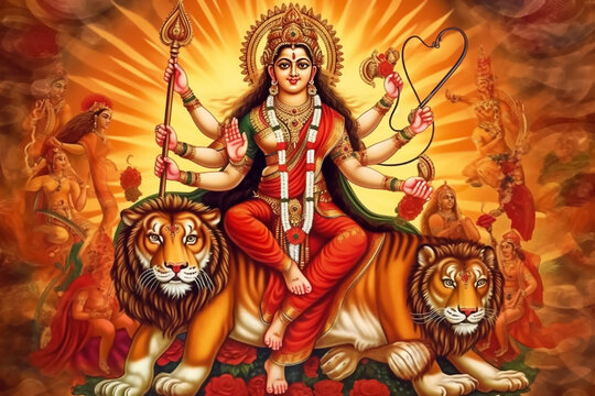 माँ कात्यायनी: नवरात्रि के छठे दिन की उग्र देवी