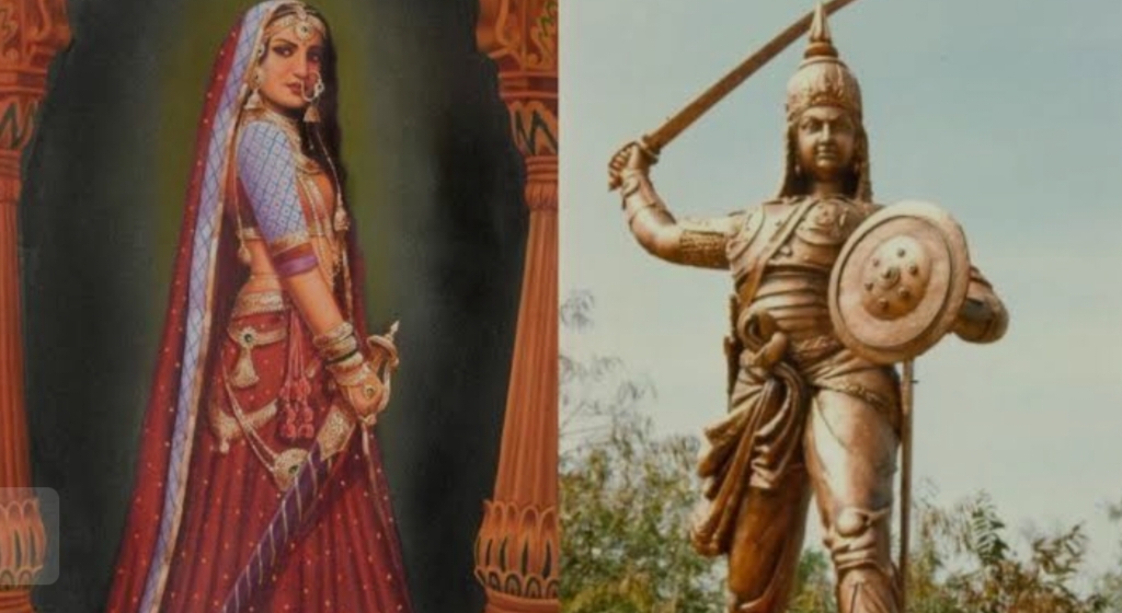अदम्य साहस और शौर्य की प्रतिमूर्ति महान विरांगना रानी दुर्गावती।