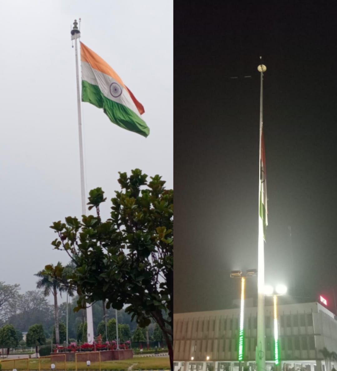 पुर्व पीएम के निधन पर बिहार के ईस कॉलेज में चार दिन बाद झुका राष्ट्रीय ध्वज,हुआ विवाद