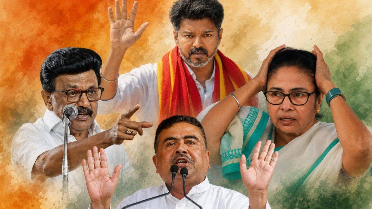 बंगाल में बीजेपी, तमिलनाडु में विजय चमके, जानिए उपचुनाव का ताजा परिणाम